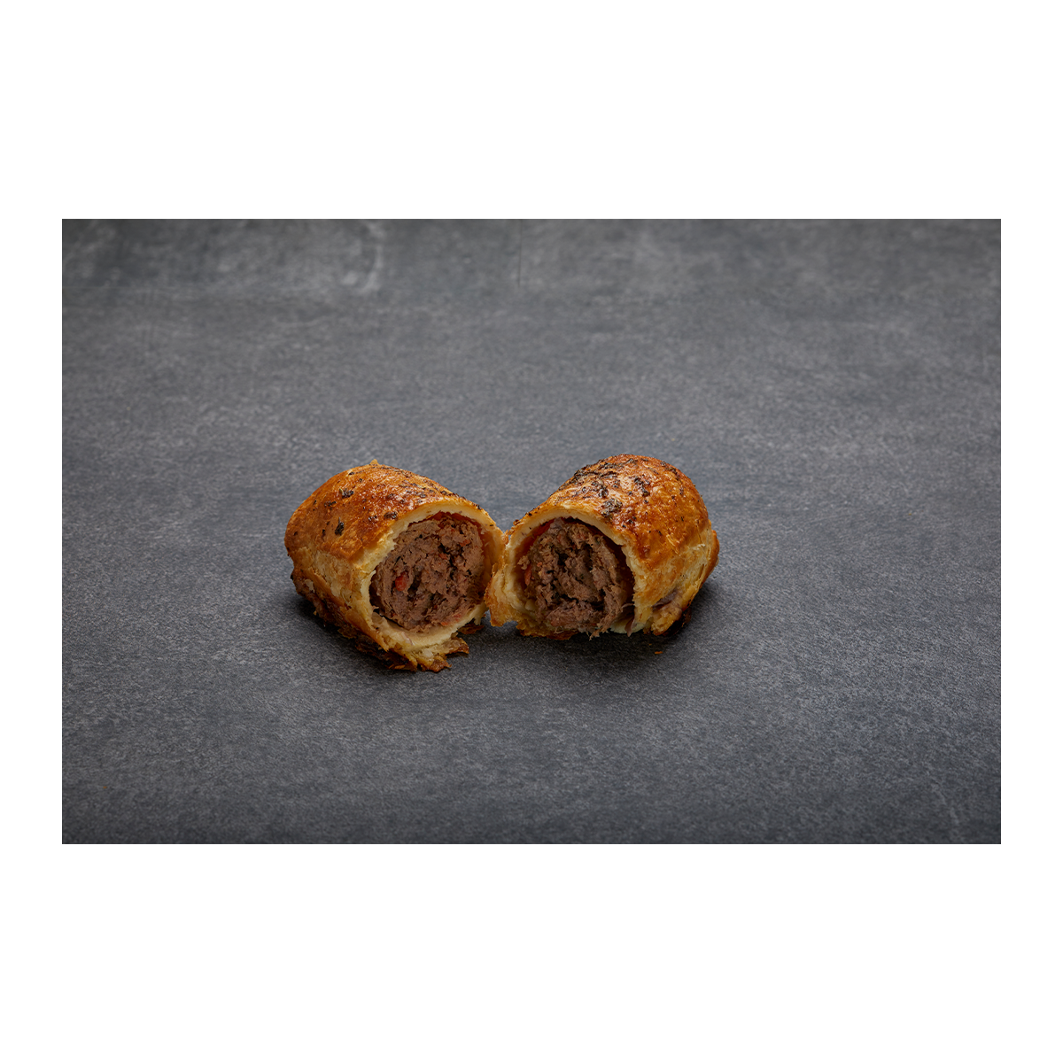 Three Mills Bakery Bake At Home Beef & Seasonal Vegetable Sausage Roll x4 Pack 930g