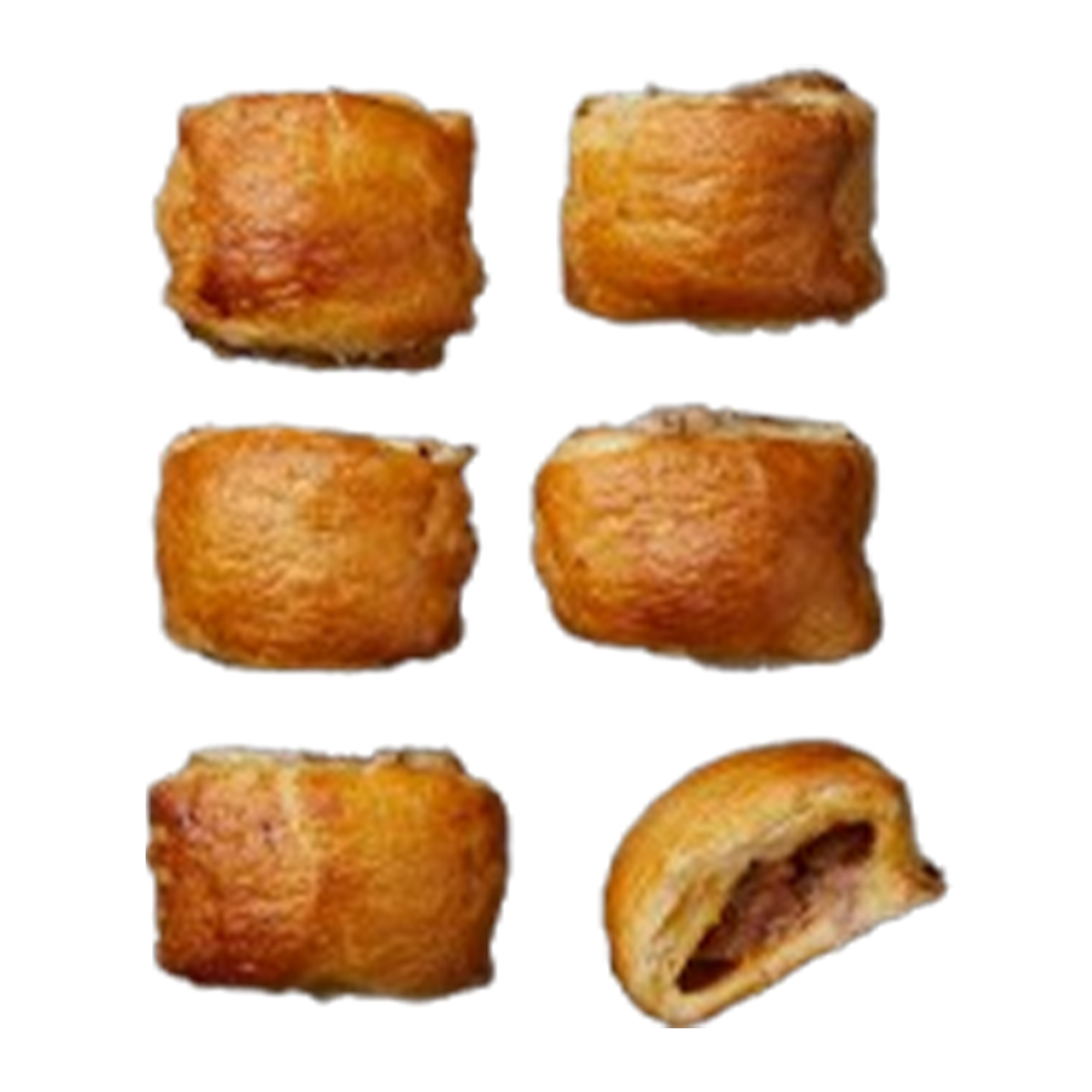 Three Mills Bakery Bake At Home Kids Beef & Seasonal Veg Sausage Roll x6 Pack 430g