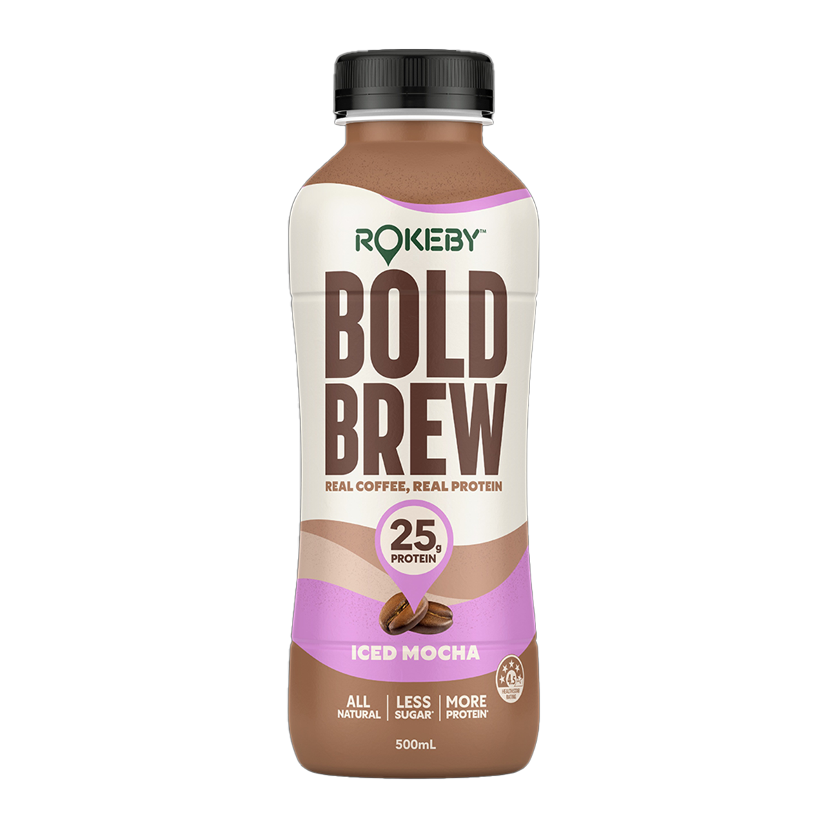 Rokeby Protein Iced Mocha 500ml