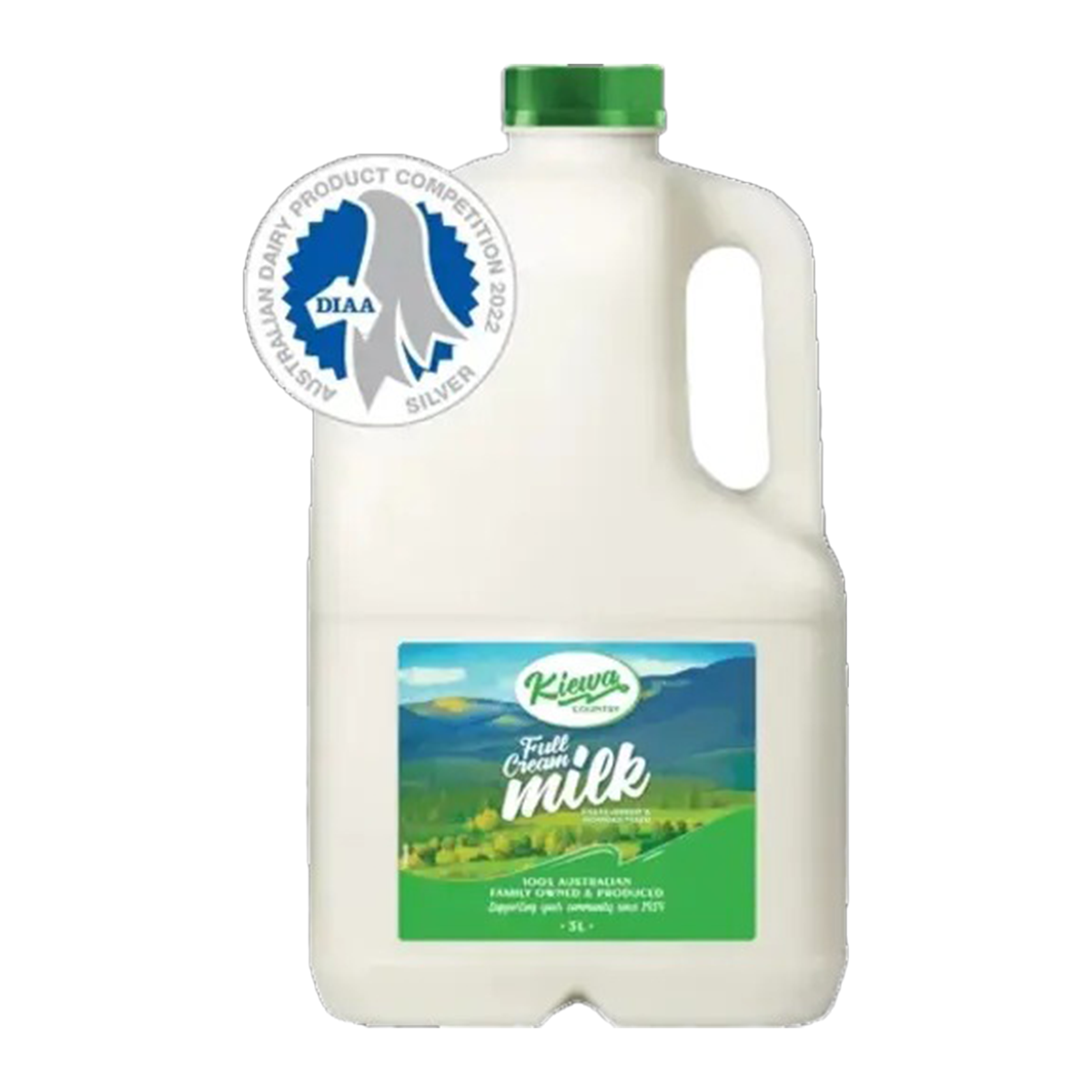 Kiewa Valley Full Cream Milk 3L