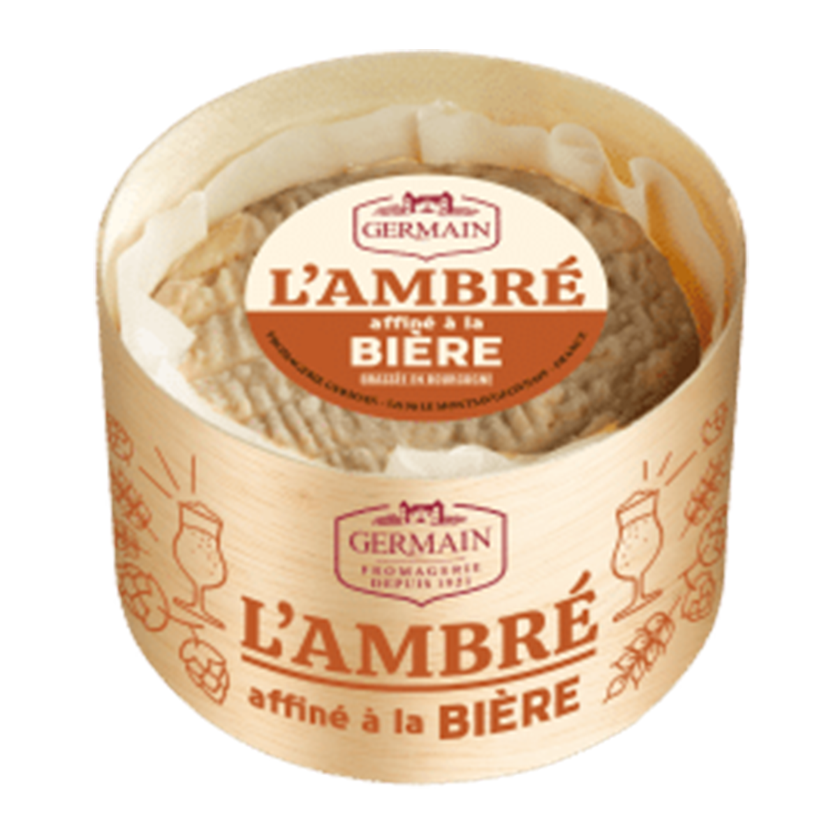 Germain L'Ambre Cheese with Beer 170g