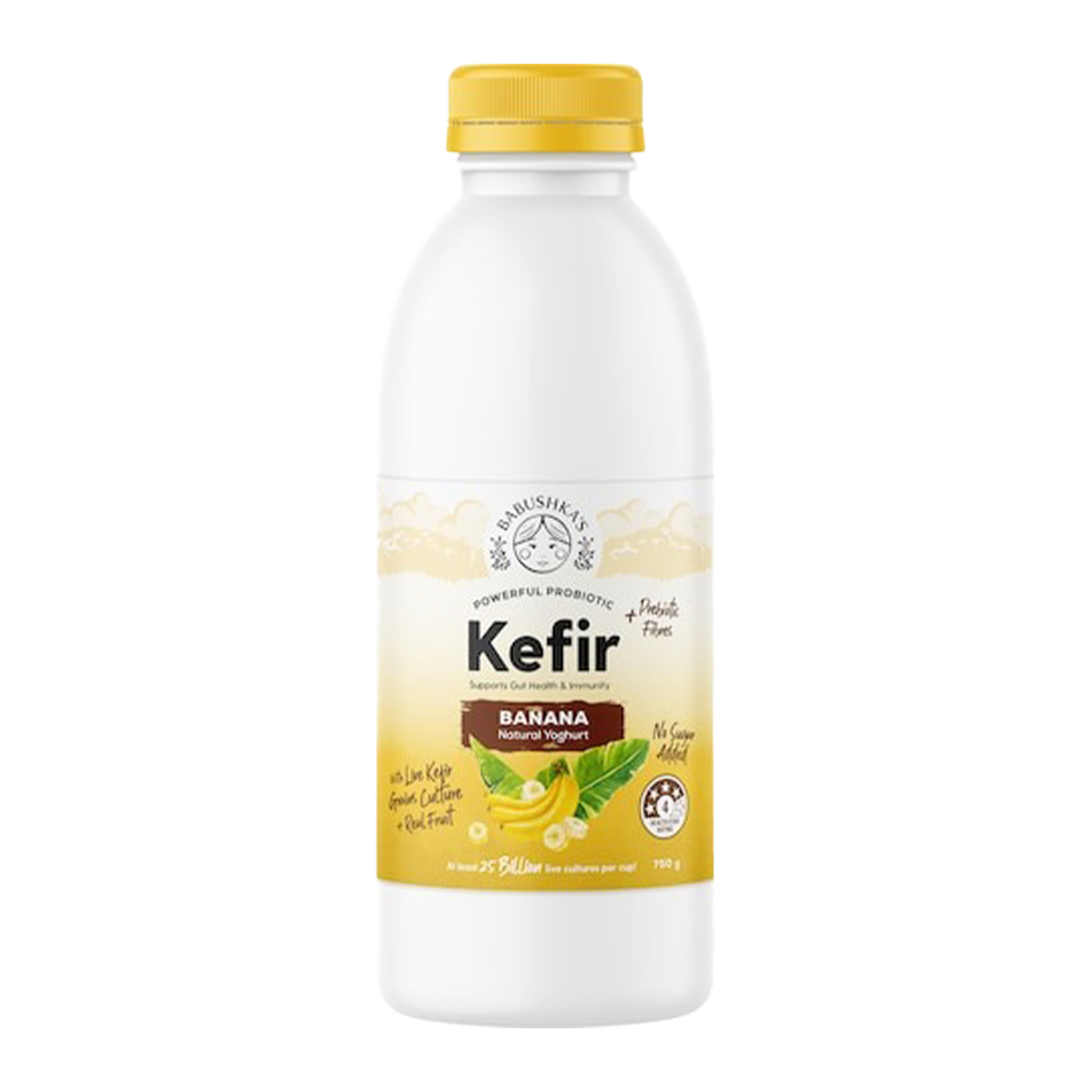 Babushka's Probiotic Kefir Banana 750g