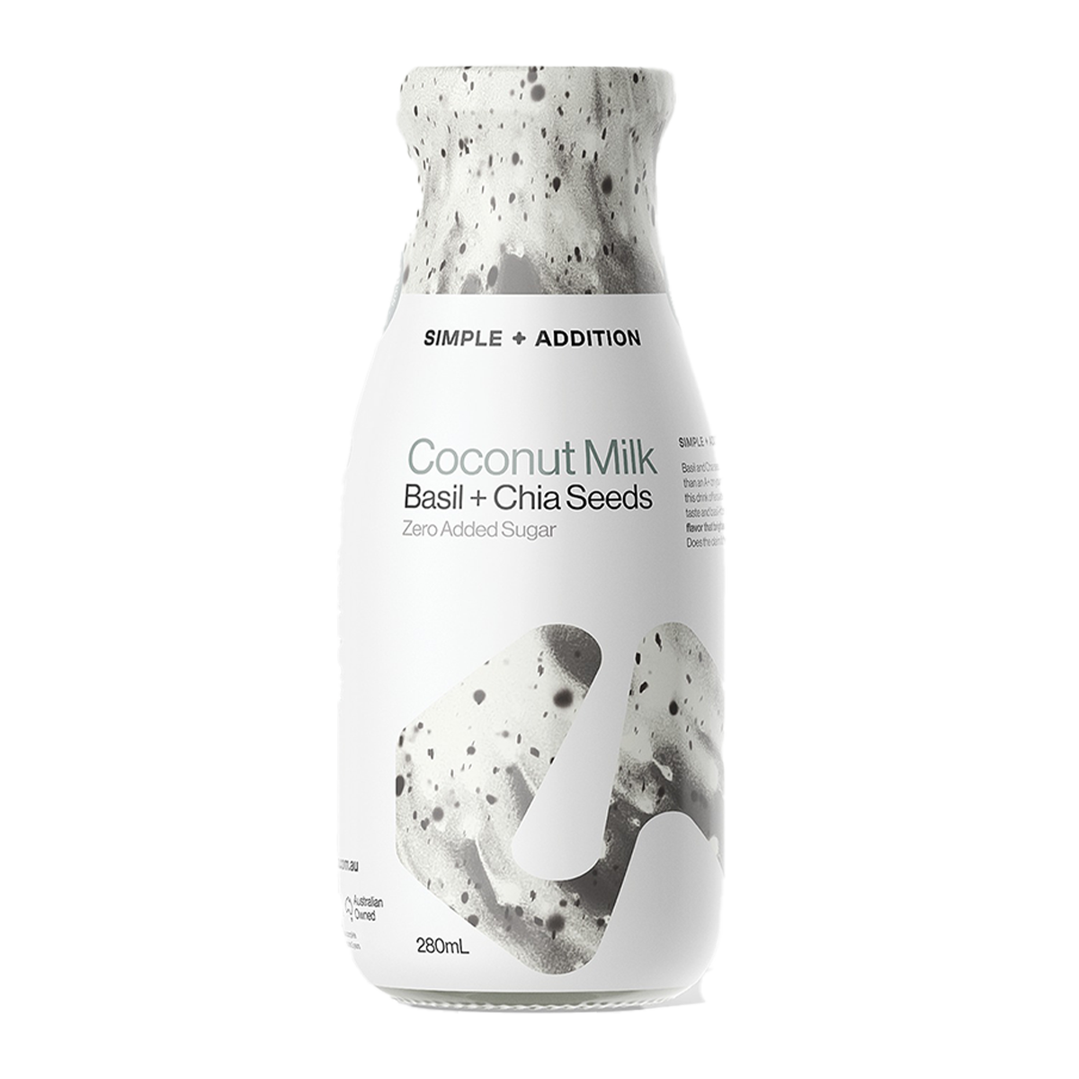 Simple Addition Coconut Milk Basil and Chia Seeds 280ml