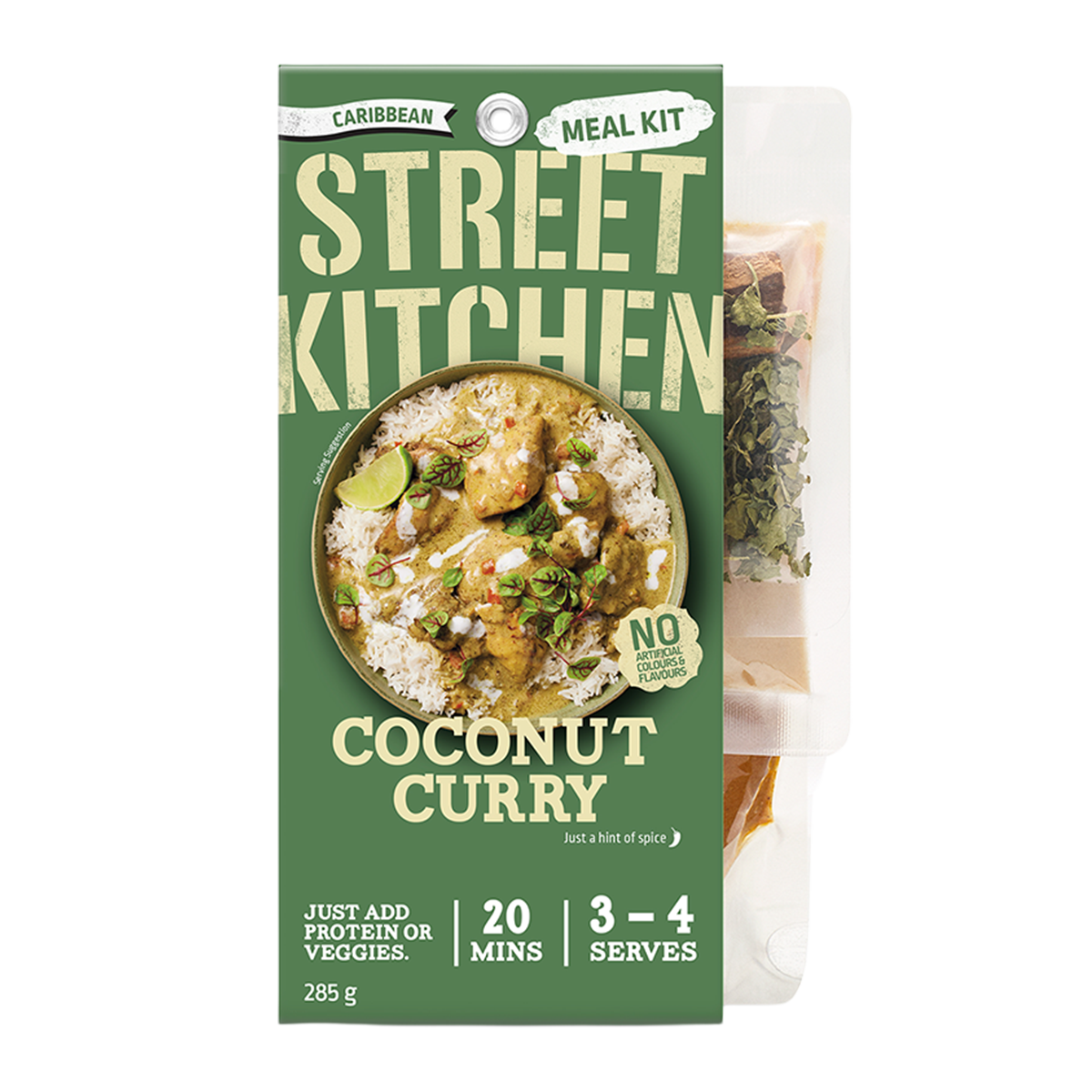 Street Kitchen Coconut Curry Meal Kit 285g