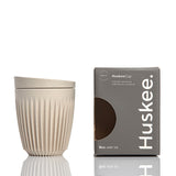Huskee Reusable Coffee Cup Natural 236ml