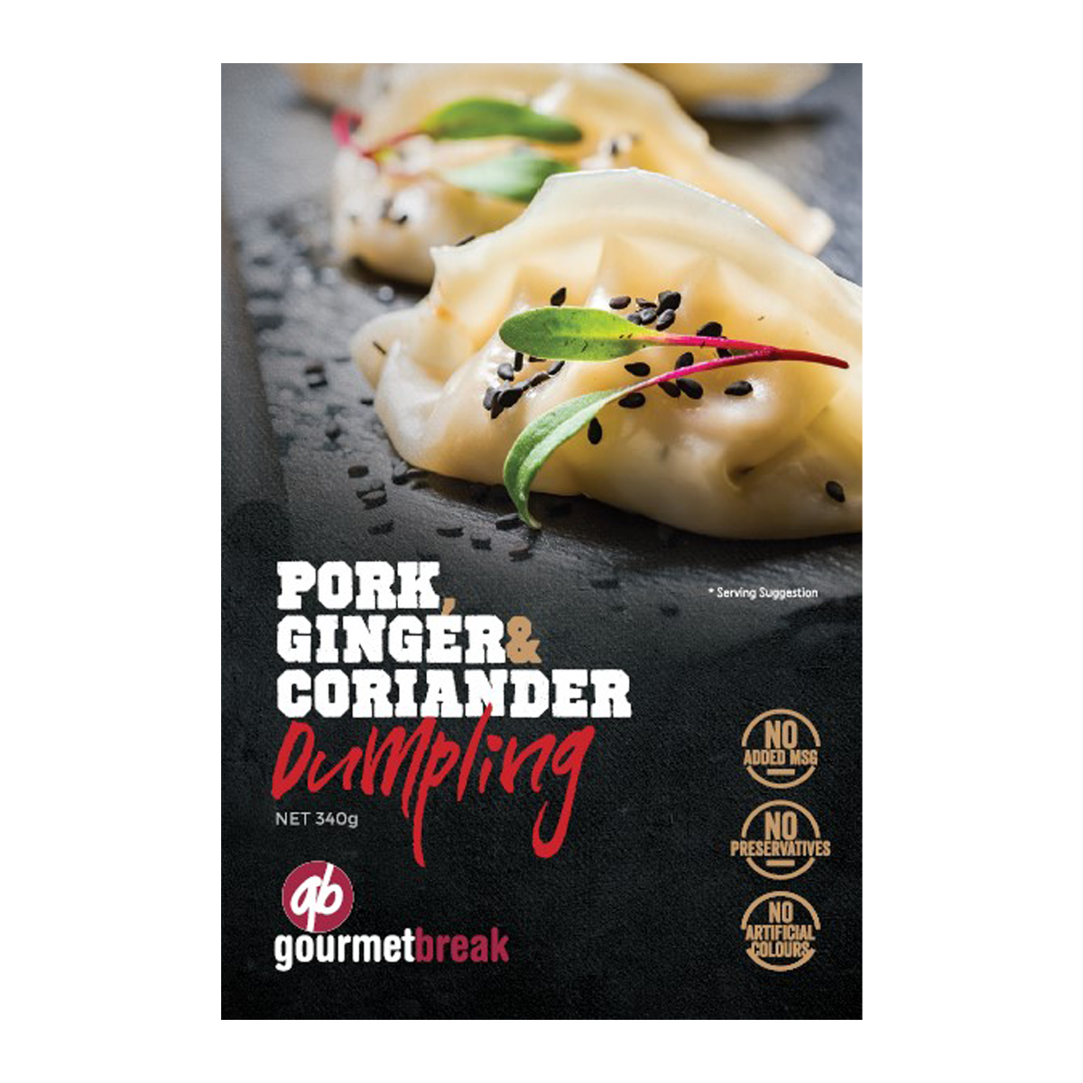 Gourmet Break Pork Ginger Dumpling 340g