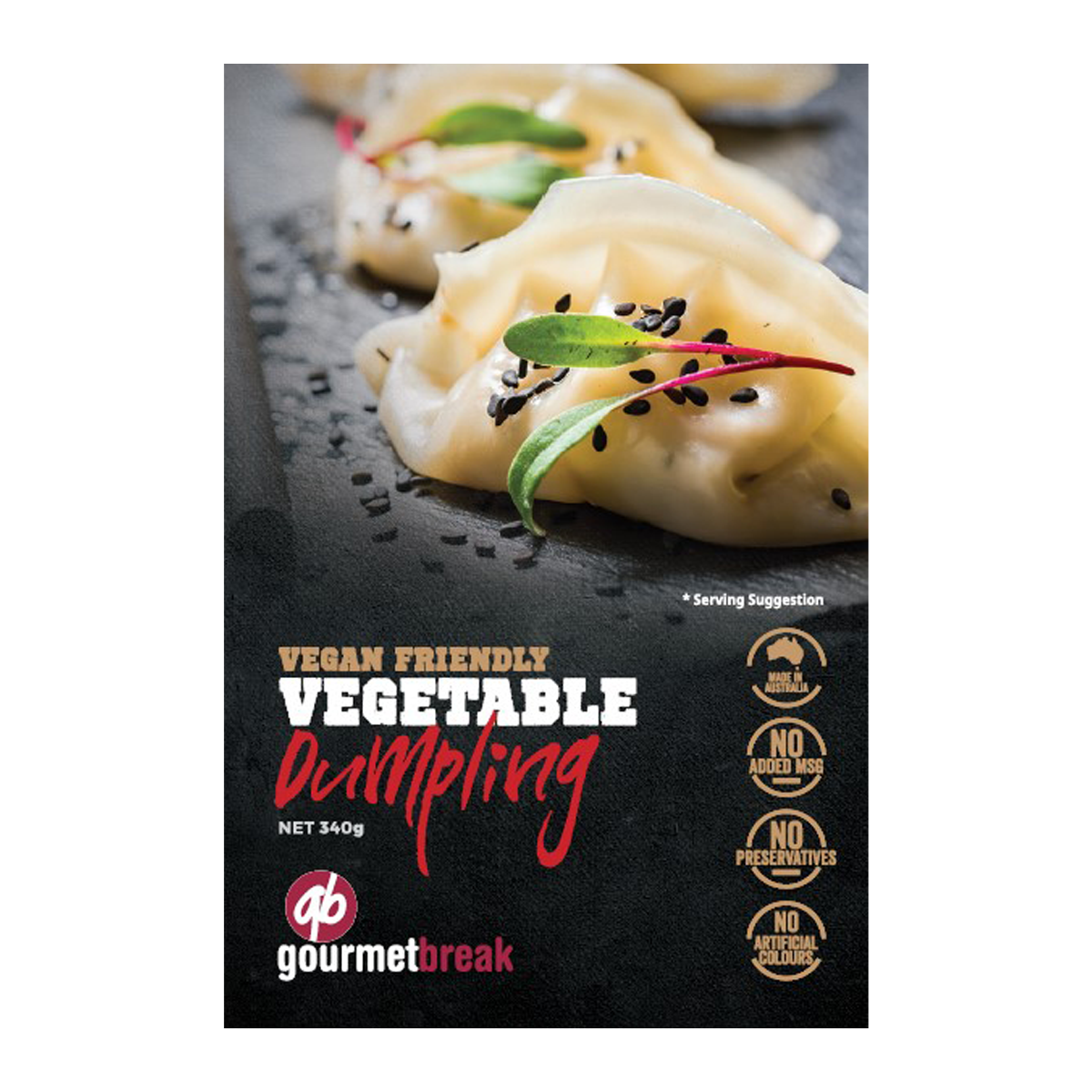 Gourmet Break Vegetable Dumplings 340g