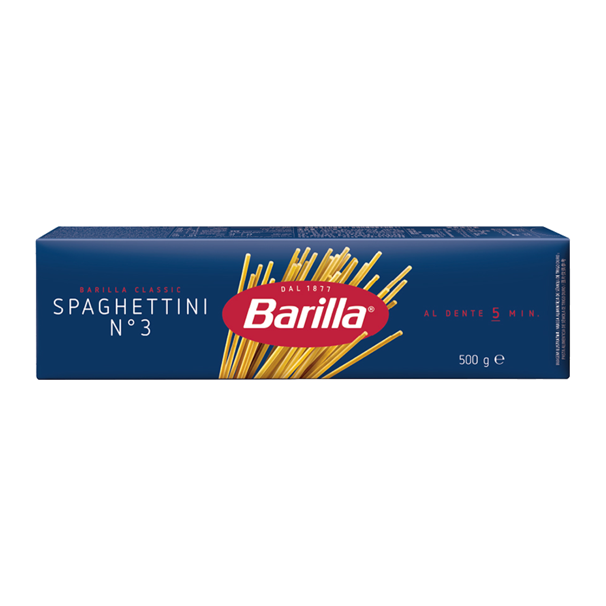 Barilla Pasta Spaghettini N.3 500g