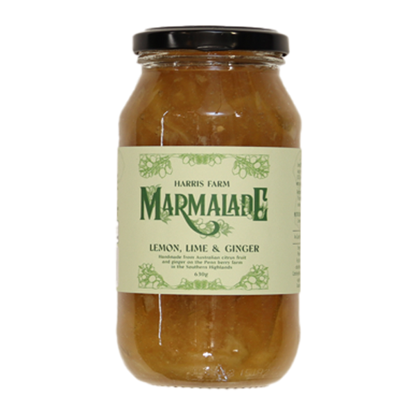 Harris Farm Ginger and Lime Marmalade 620g