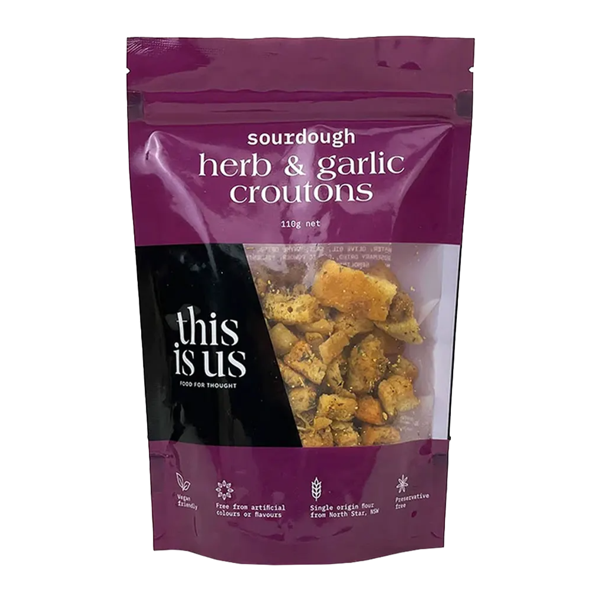 This Is Us Sourdough Croutons Herb 110g