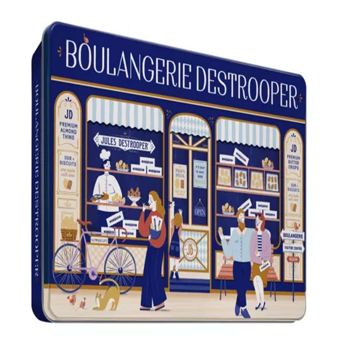 Jules DeStrooper Boulangerie Heritage Tin 350g