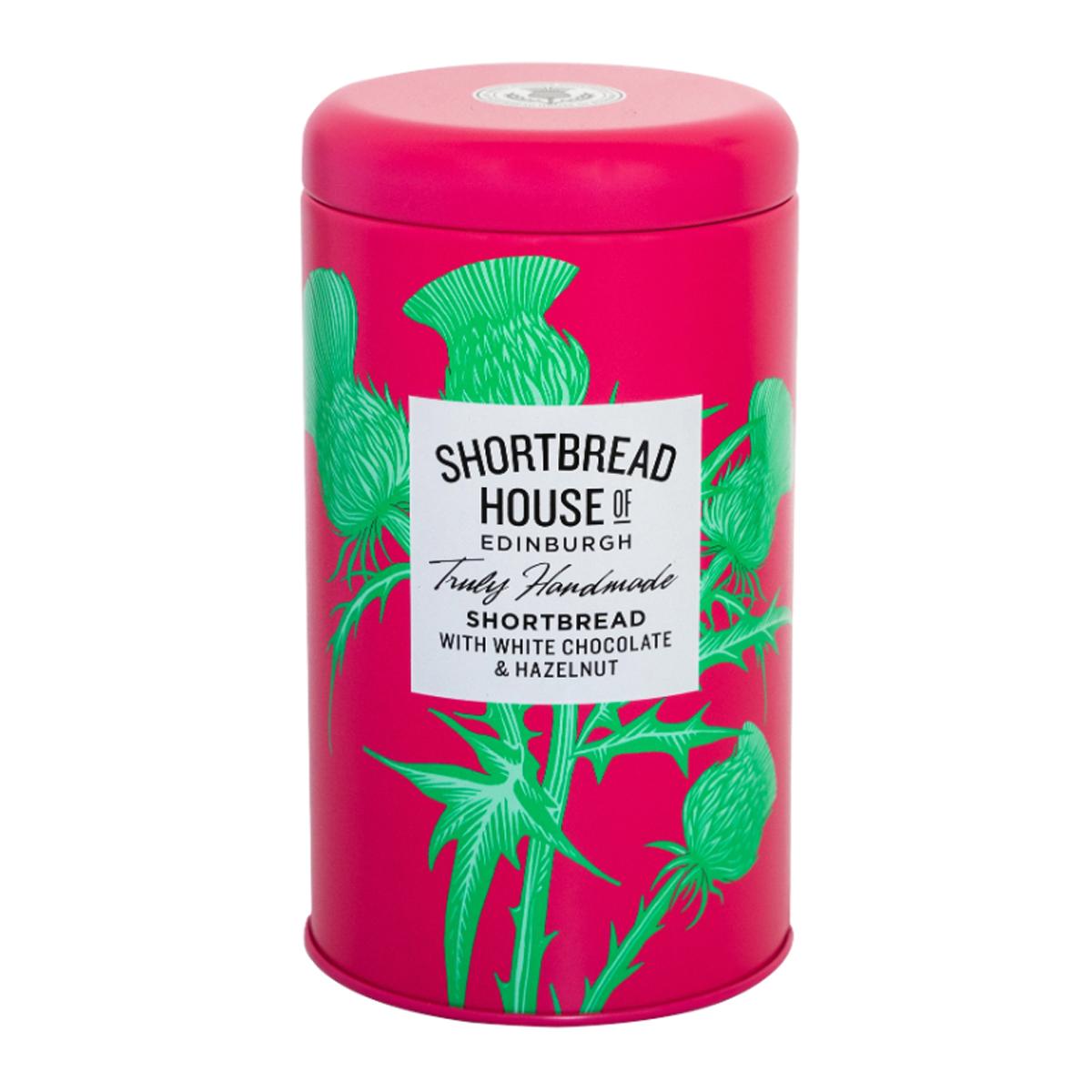 Shortbread House of Edinburgh Cookies Hazelnut and White Chocolate Tin 140g