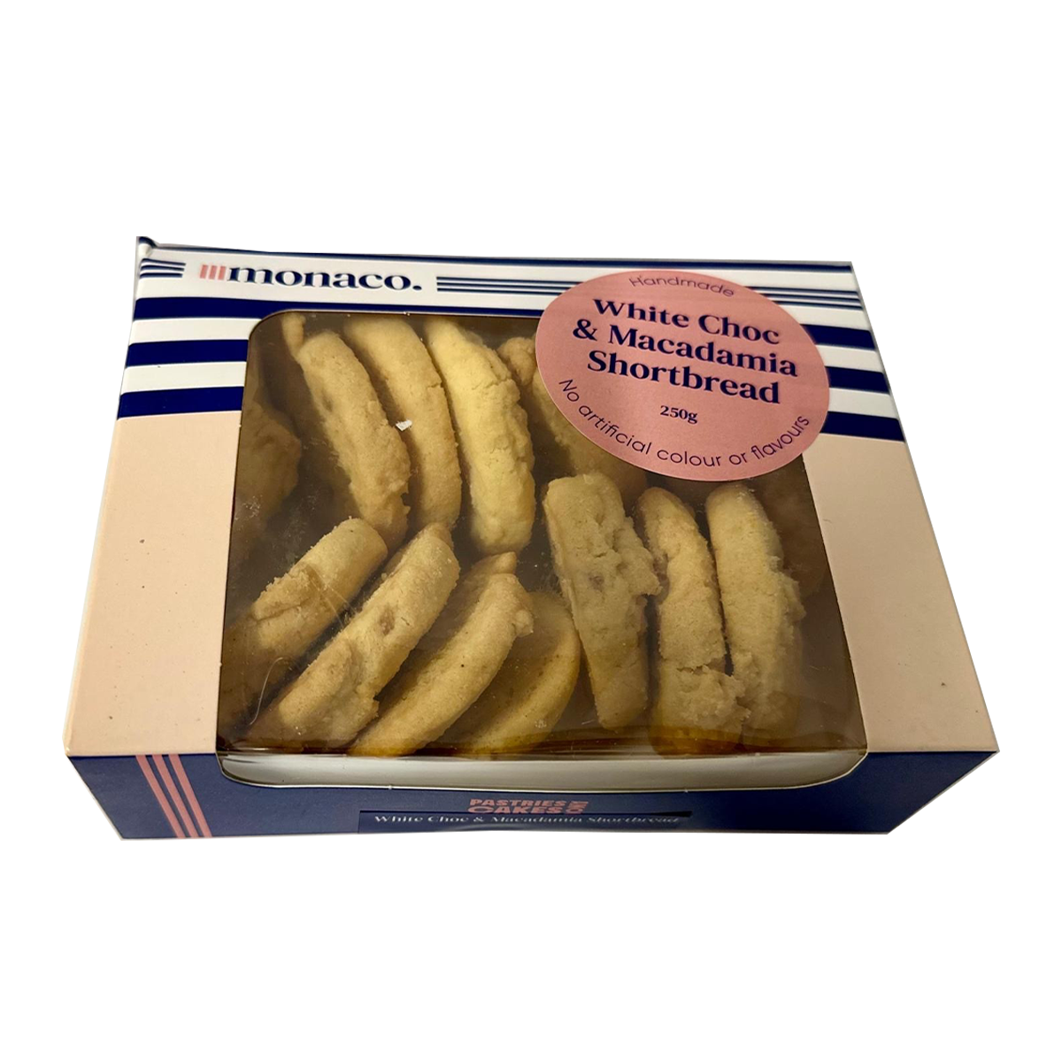 Monaco White Chocolate & Macadamia Cookies 250g