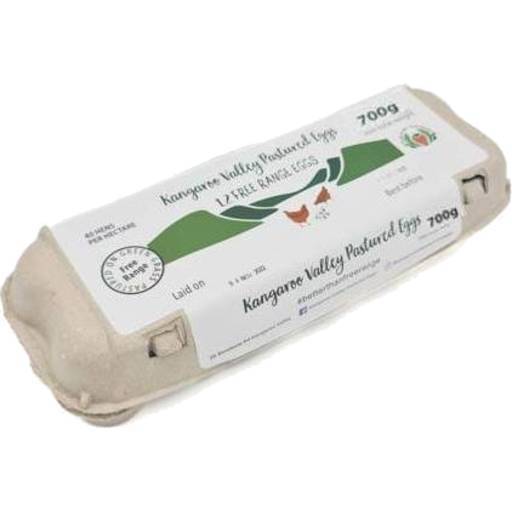 Kangaroo Valley Eggs Range Pastured Eggs 700g