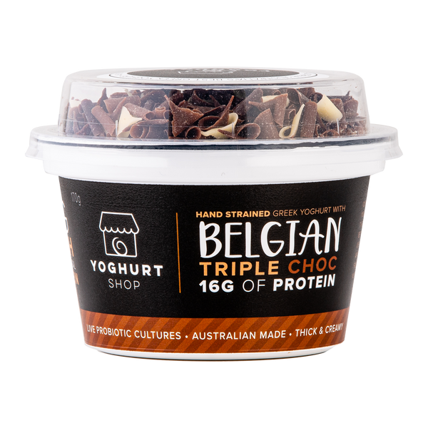 The Yoghurt Shop Belgian Triple Choc 170g