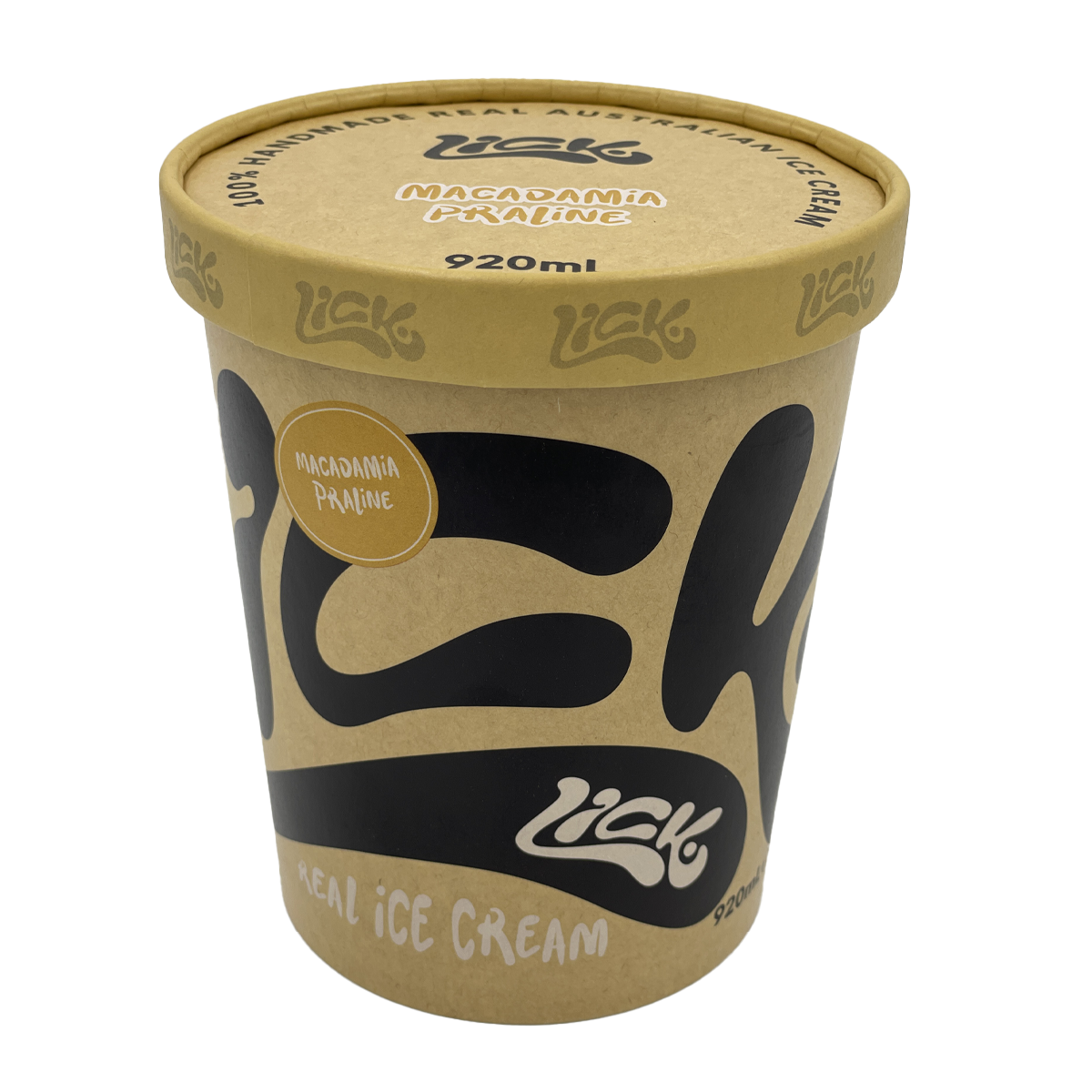 Lick Ice Cream Macadamia Praline 920ml
