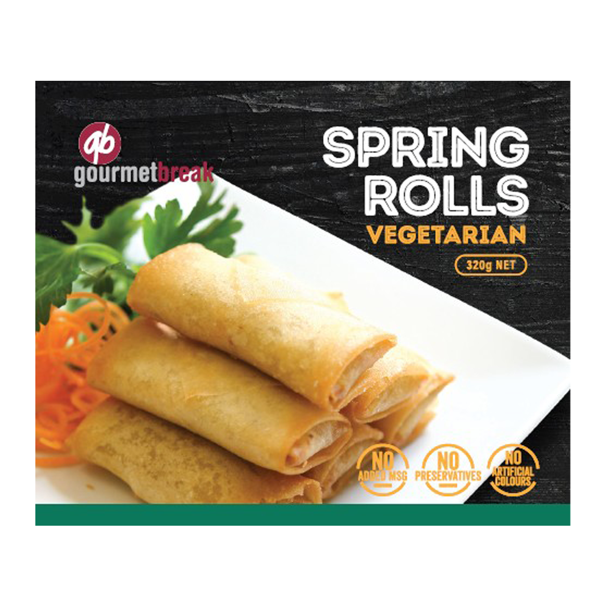 Gourmet Break Spring Rolls Vegetables 320g