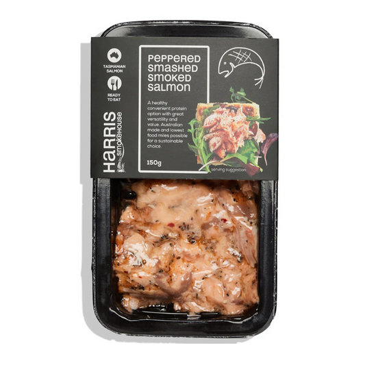 Harris Smokehouse Smash Pepper Smoked Salmon 150g