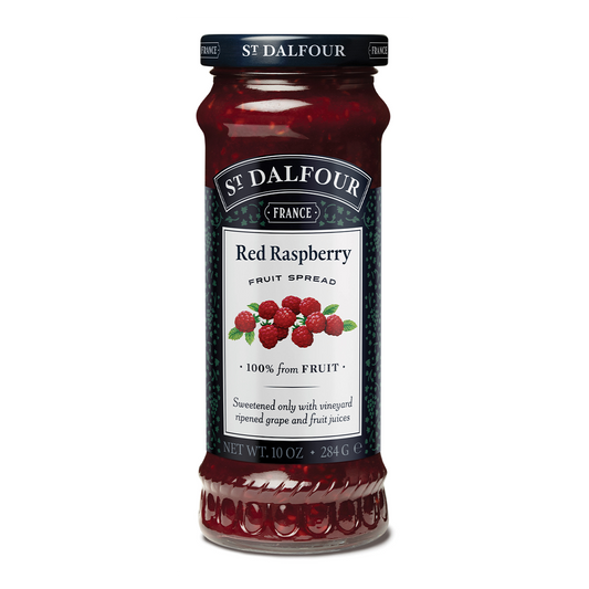 St Dalfour Red Raspberry Fruit Jam 284g