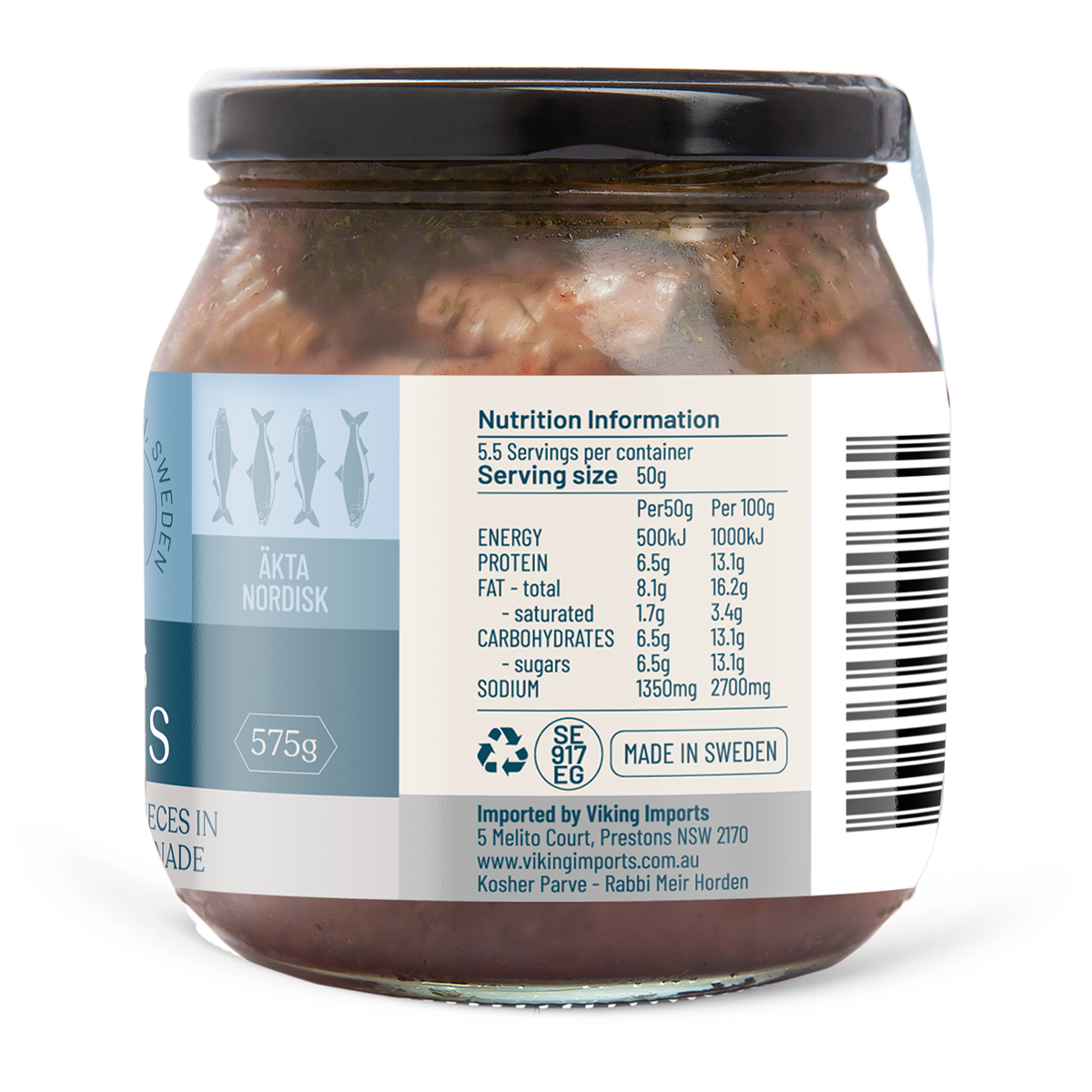 Viking Matjes Herrings 550g