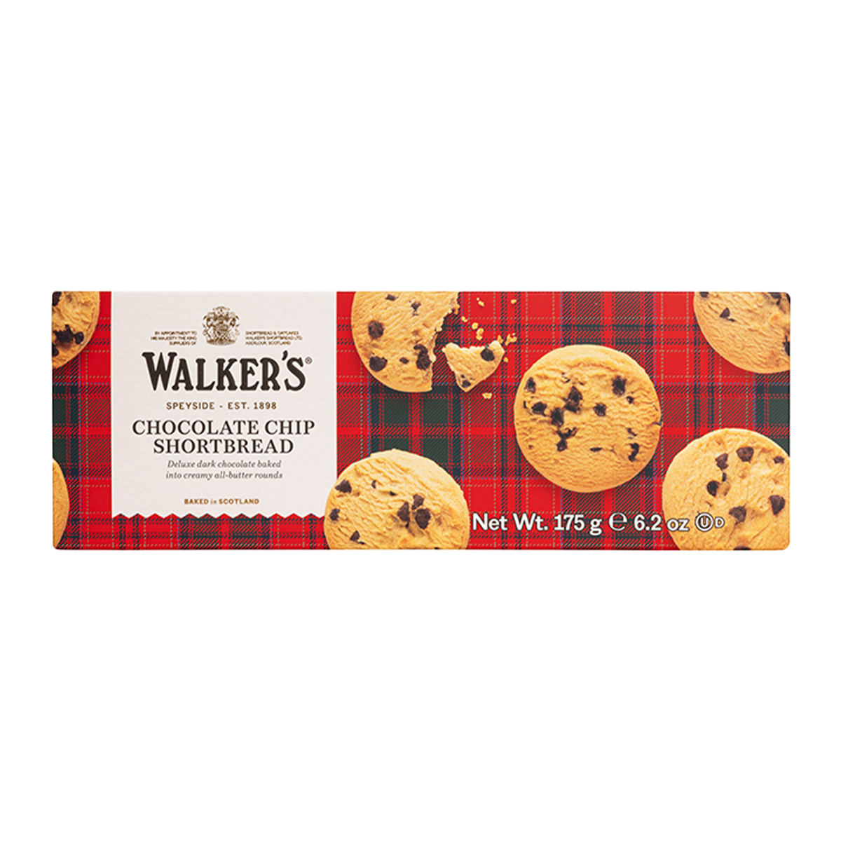 Walkers Choc Chip Shortbread 175g