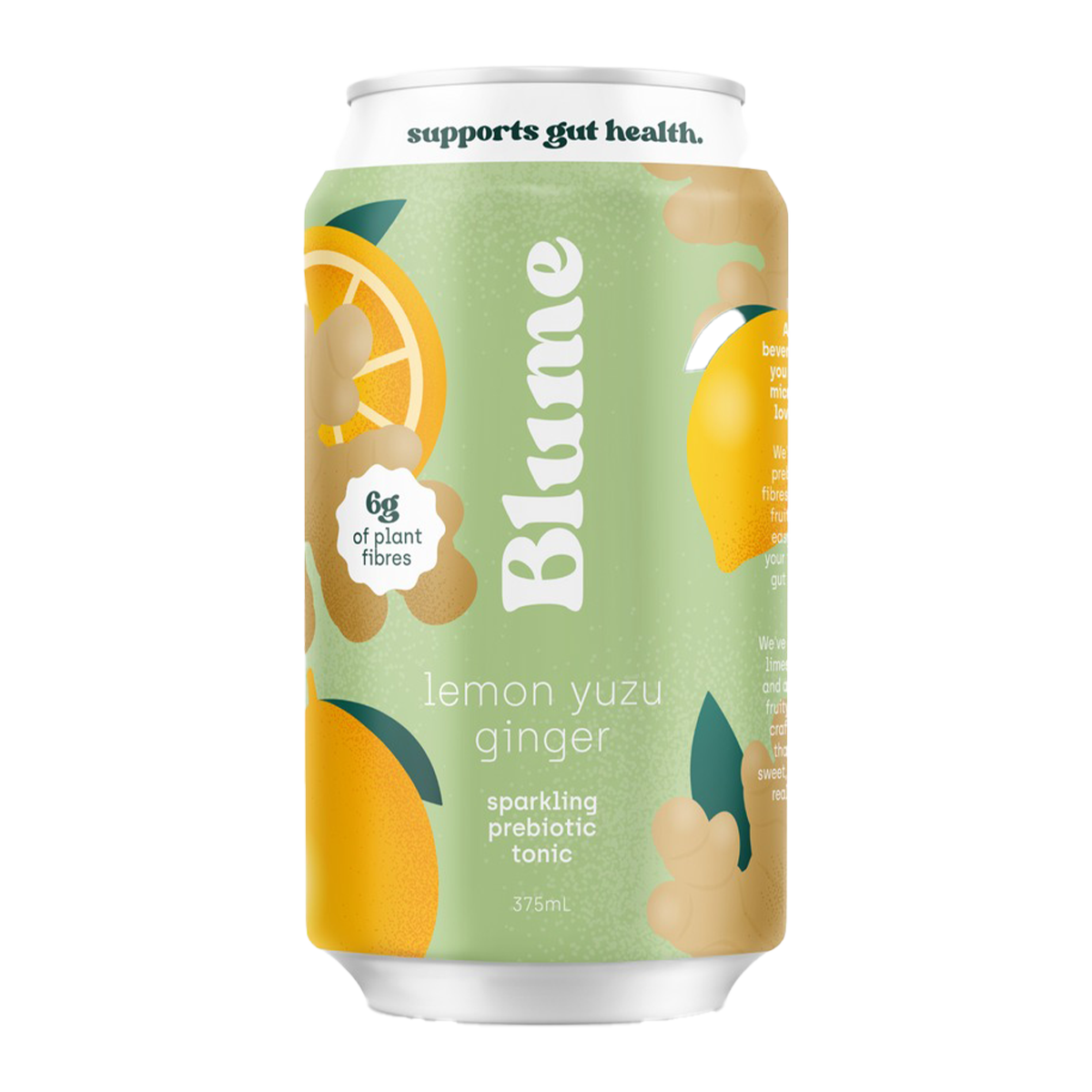 Blume Sparkling Prebiotic Tonic Lemon Yuzu Ginger 375ml