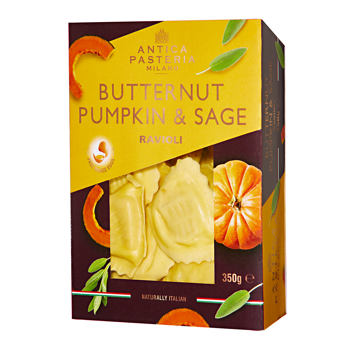 Antica Pasteria Butternut Pumpkin & Sage Ravioli 350g
