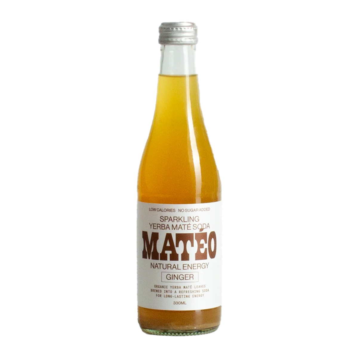 Mateo Yerba Mate Soda Ginger 330ml