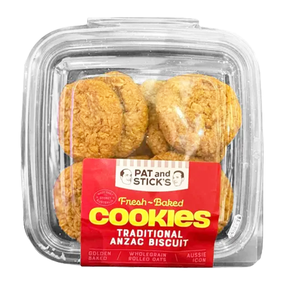 Pat and Stick's Traditional Anzac Cookies 200g