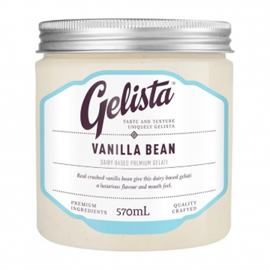 Gelista Gelato Vanilla Bean 570ml