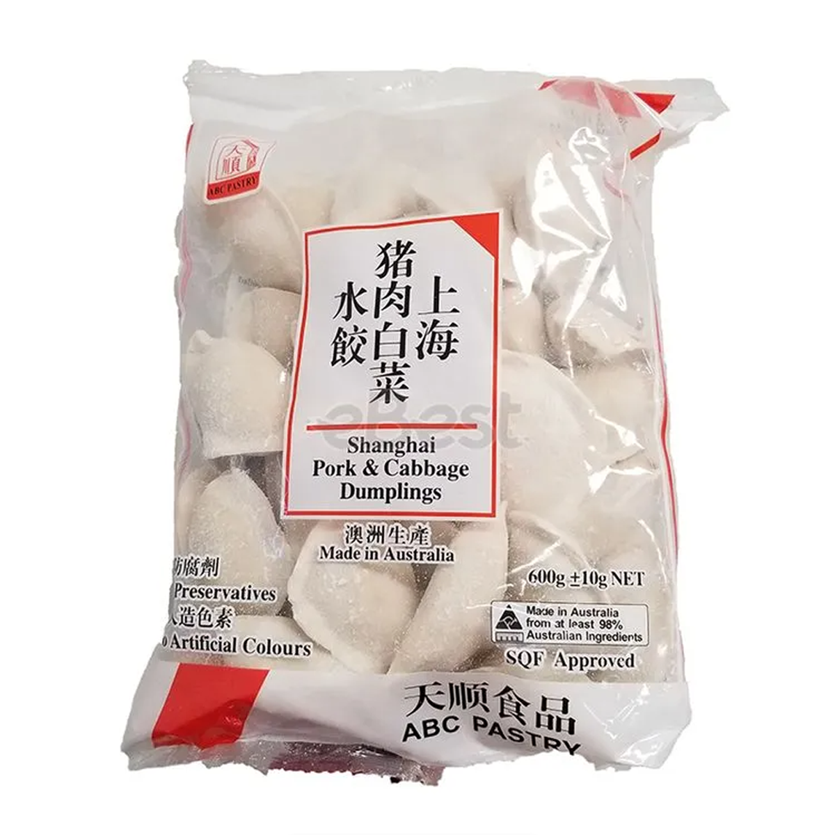 ABC Dumpling Pork Cabbage 600g