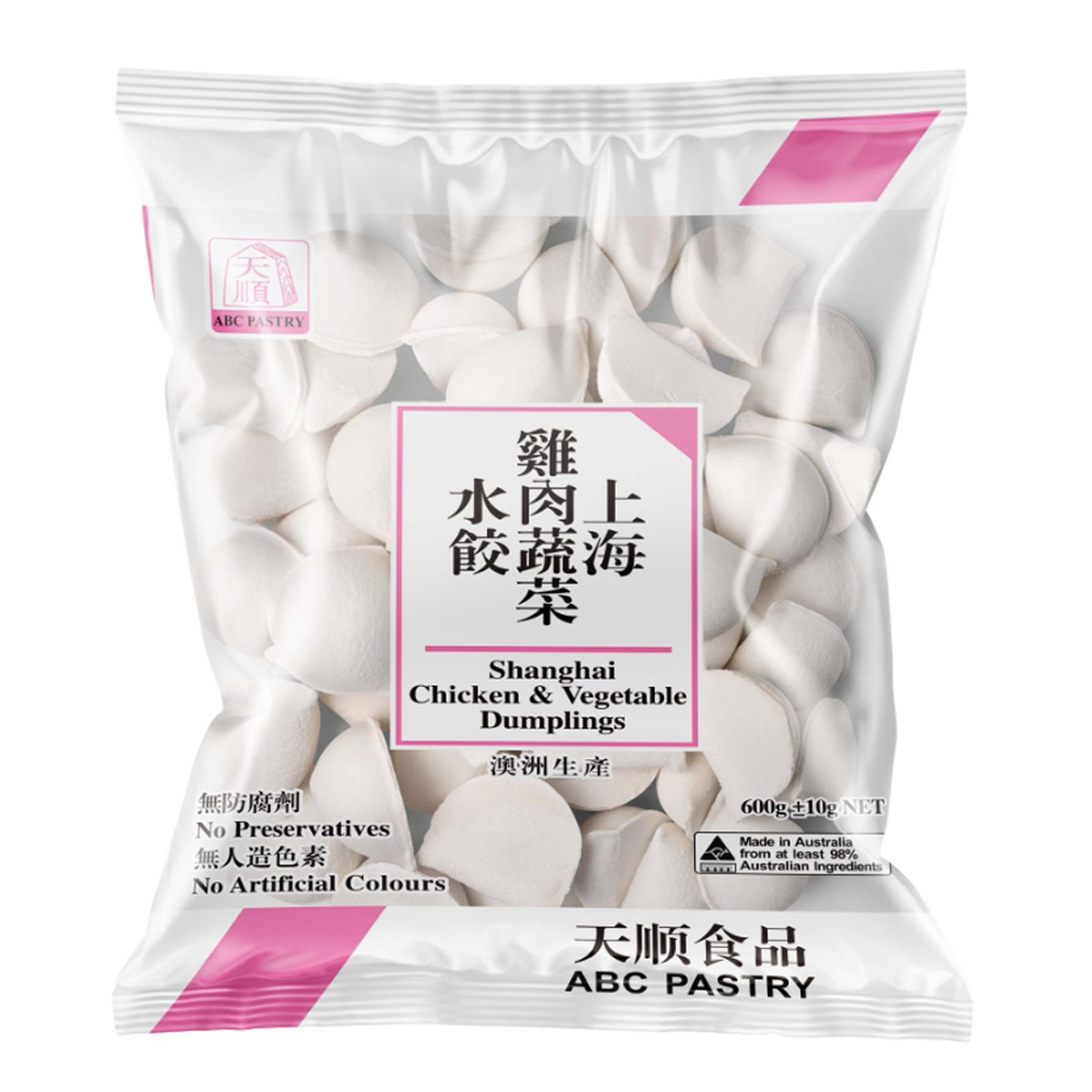 ABC Dumpling Chicken Cabbage 600g