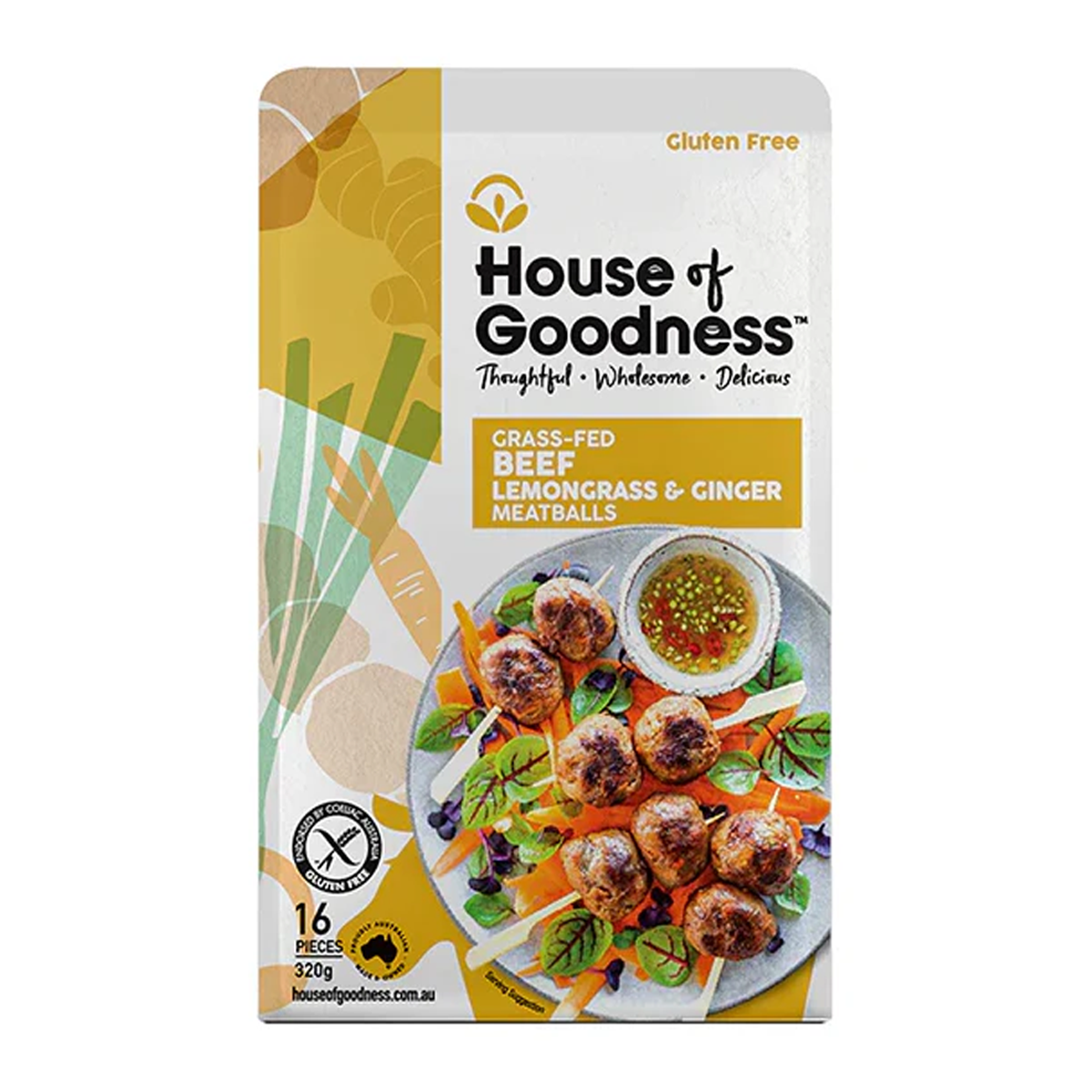 House of Goodness Tofu and Shiitake Mushroom Dumplings 275g
