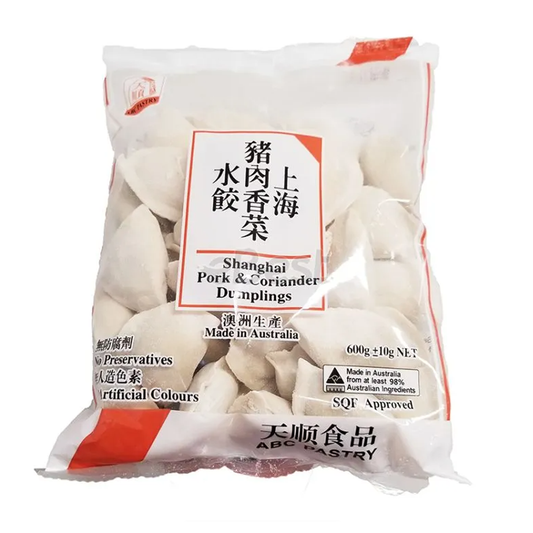 ABC Dumpling Pork Coriander 600g