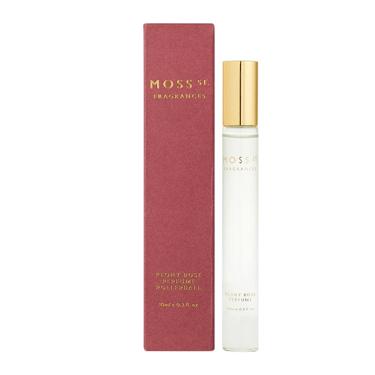 Moss St Perfume Roller Peony Rose 10ml