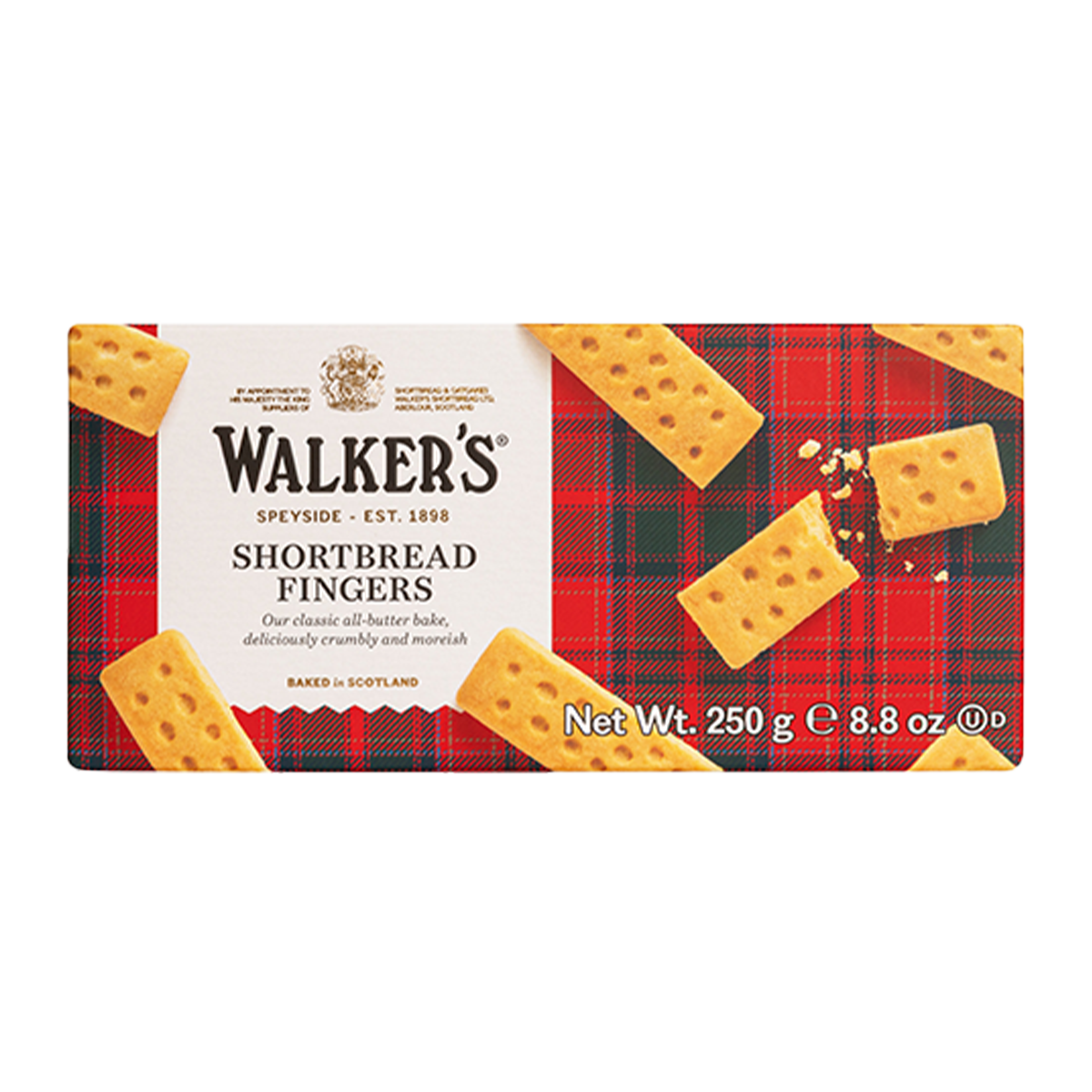 Walkers Shortbread Fingers 250g