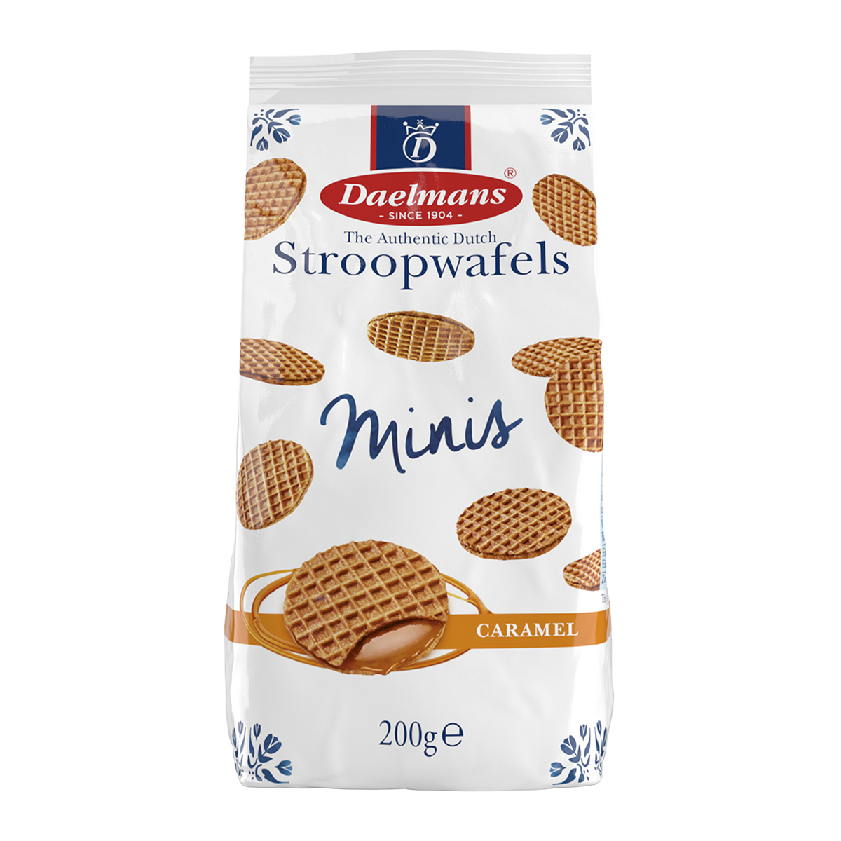 Daelmans Stroopwafels Mini Caramel 200g