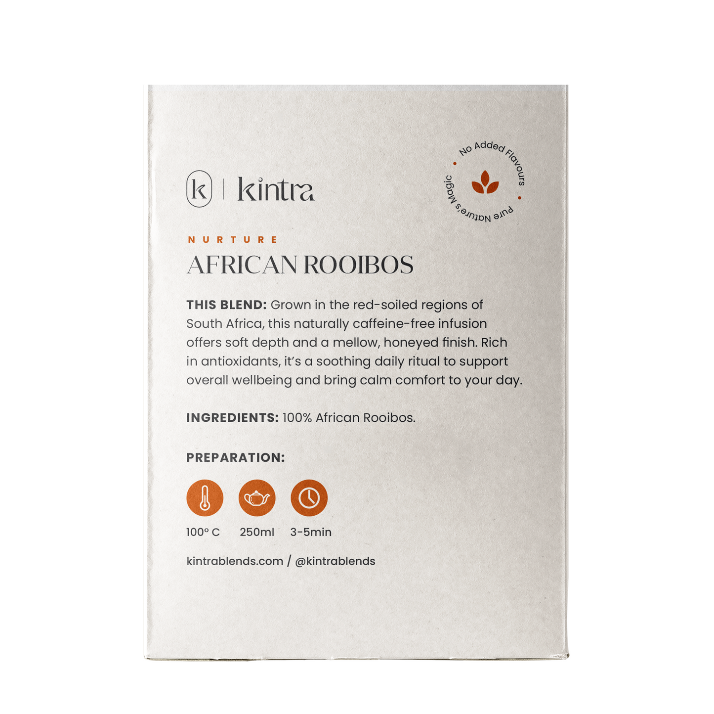 Kintra Foods Rooibos African Teabags x32 80g