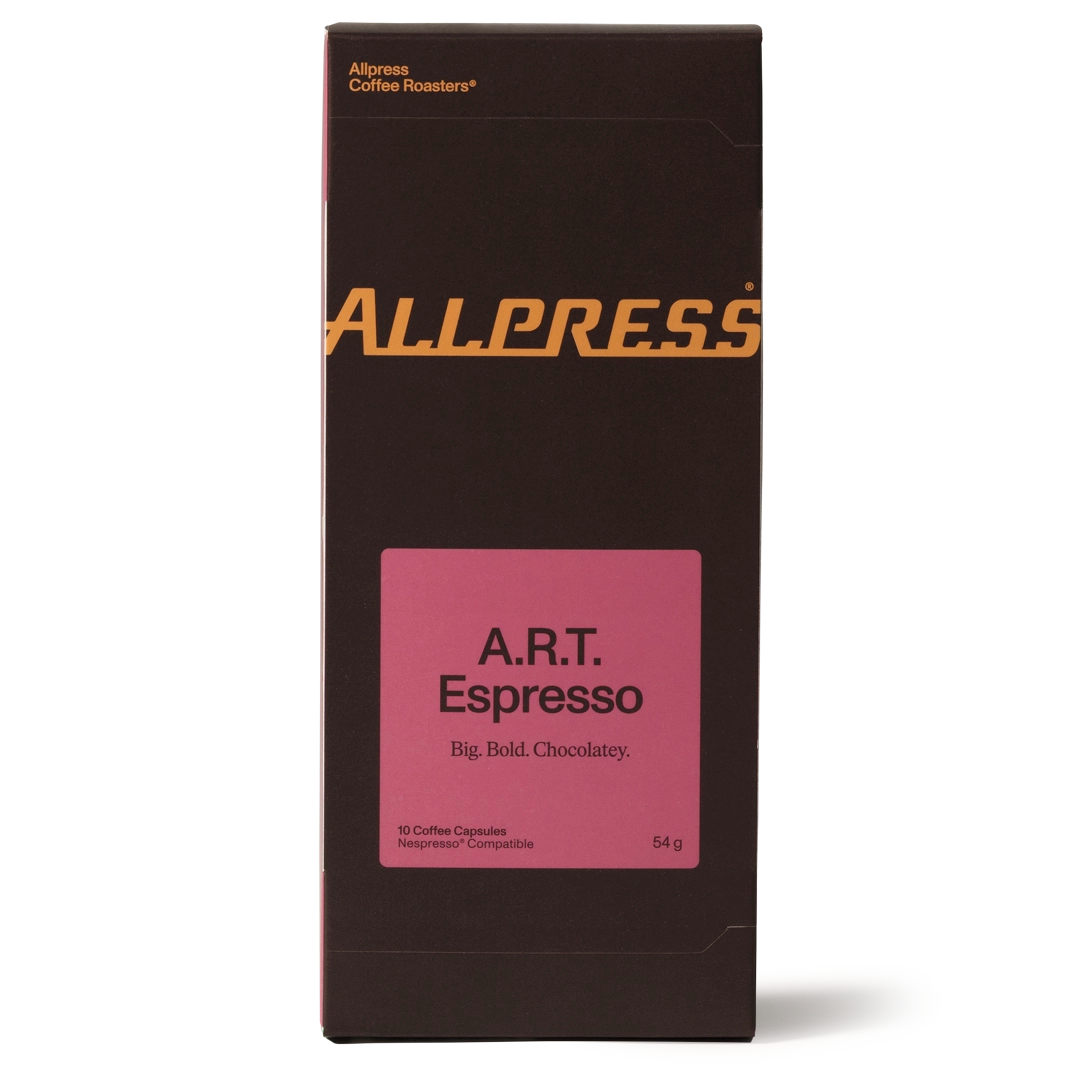 Allpress Espresso Capsules A.R.T. Espresso Roast Nespresso Compatible x10 54g