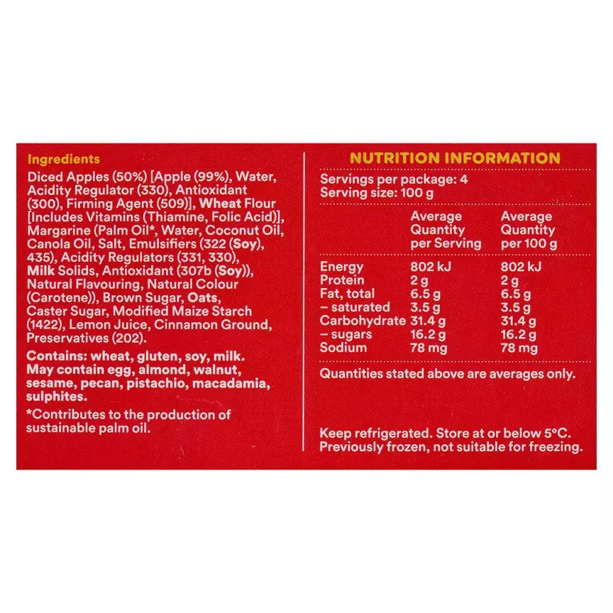 Mamakaz Apple Crumble 400g