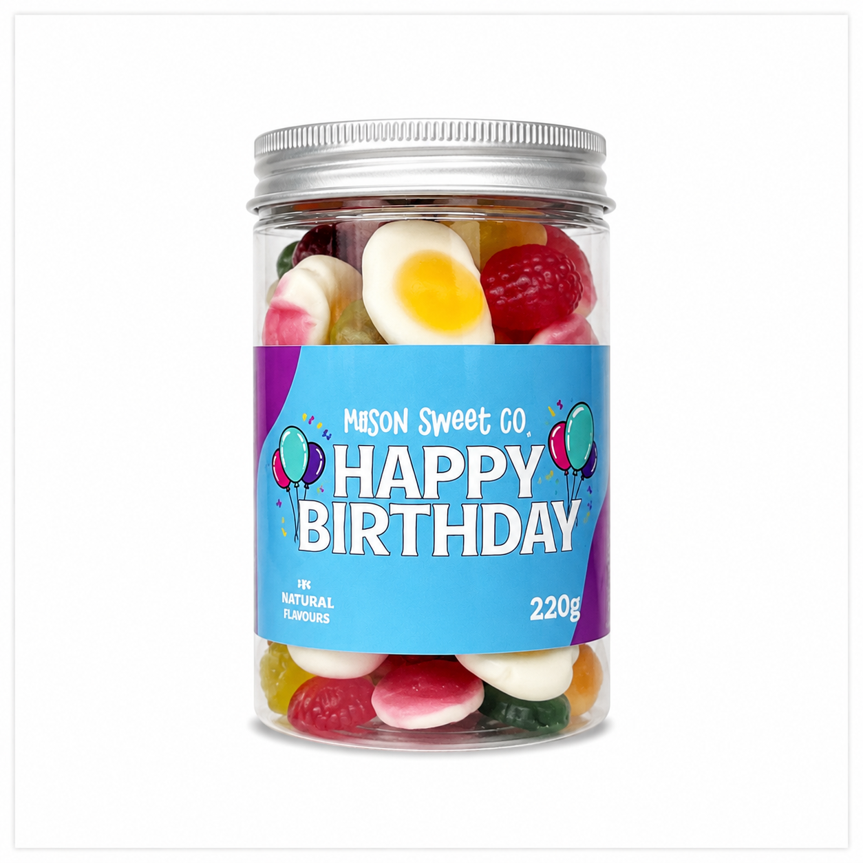 Mason Sweets Co. Birthday Gummy Mix 220g