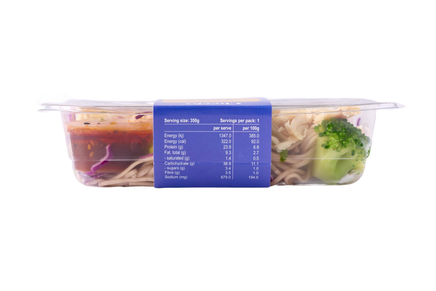 Cheeky Poke Chicken & Soba Noodle Poke Bowl 350g