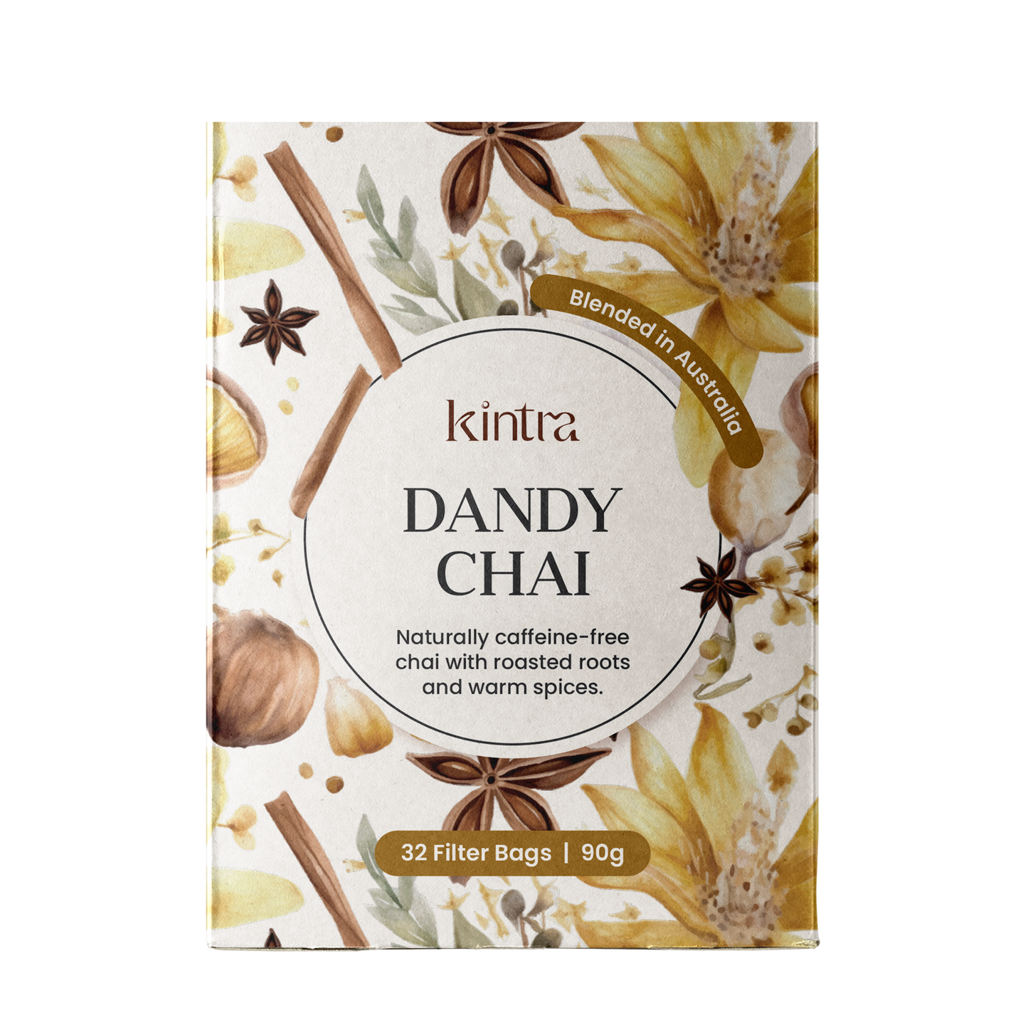 Kintra Foods Dandy Chai Blend Sachets x32 90g
