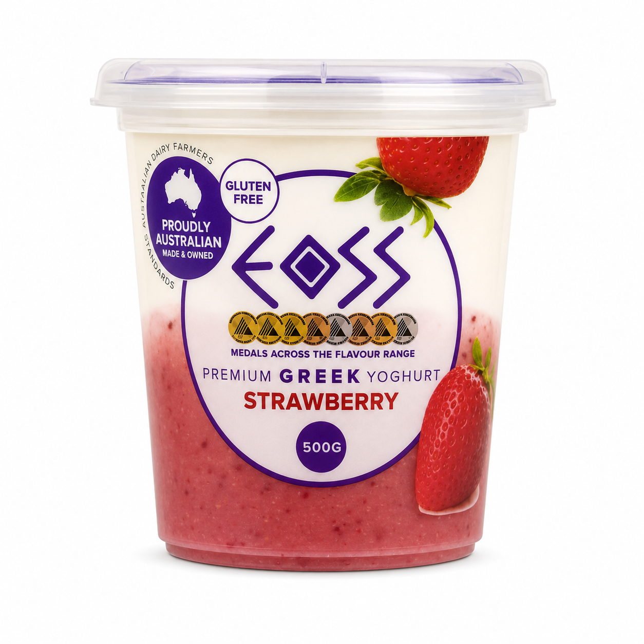 EOSS Greek Yoghurt Strawberry 500g