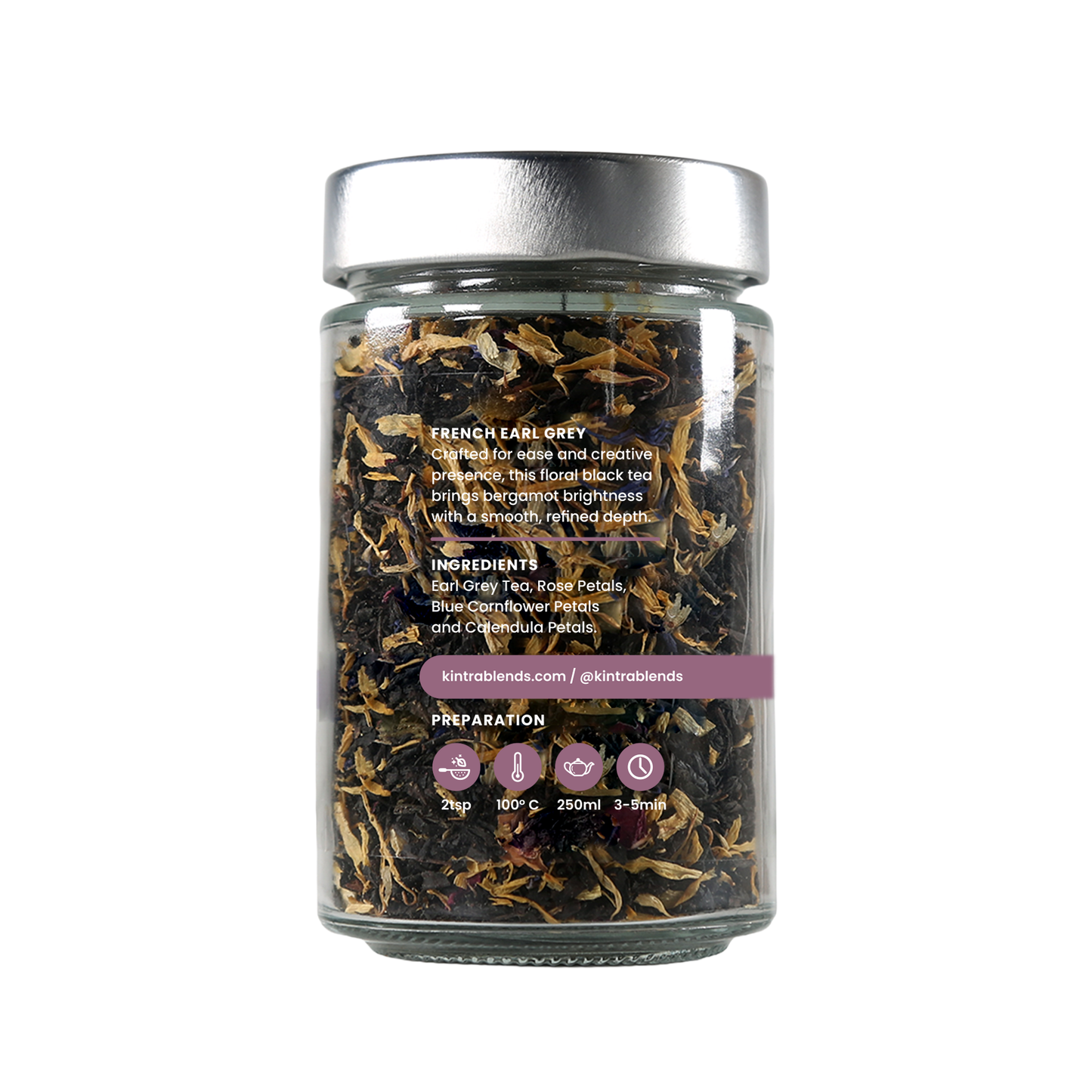 Kintra French Earl Grey Tea 80g