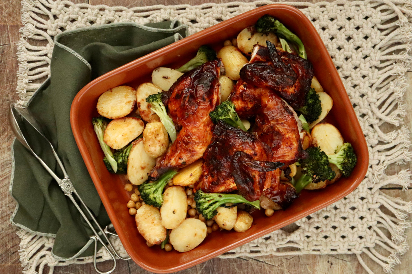 Mediterranean Roast Chicken