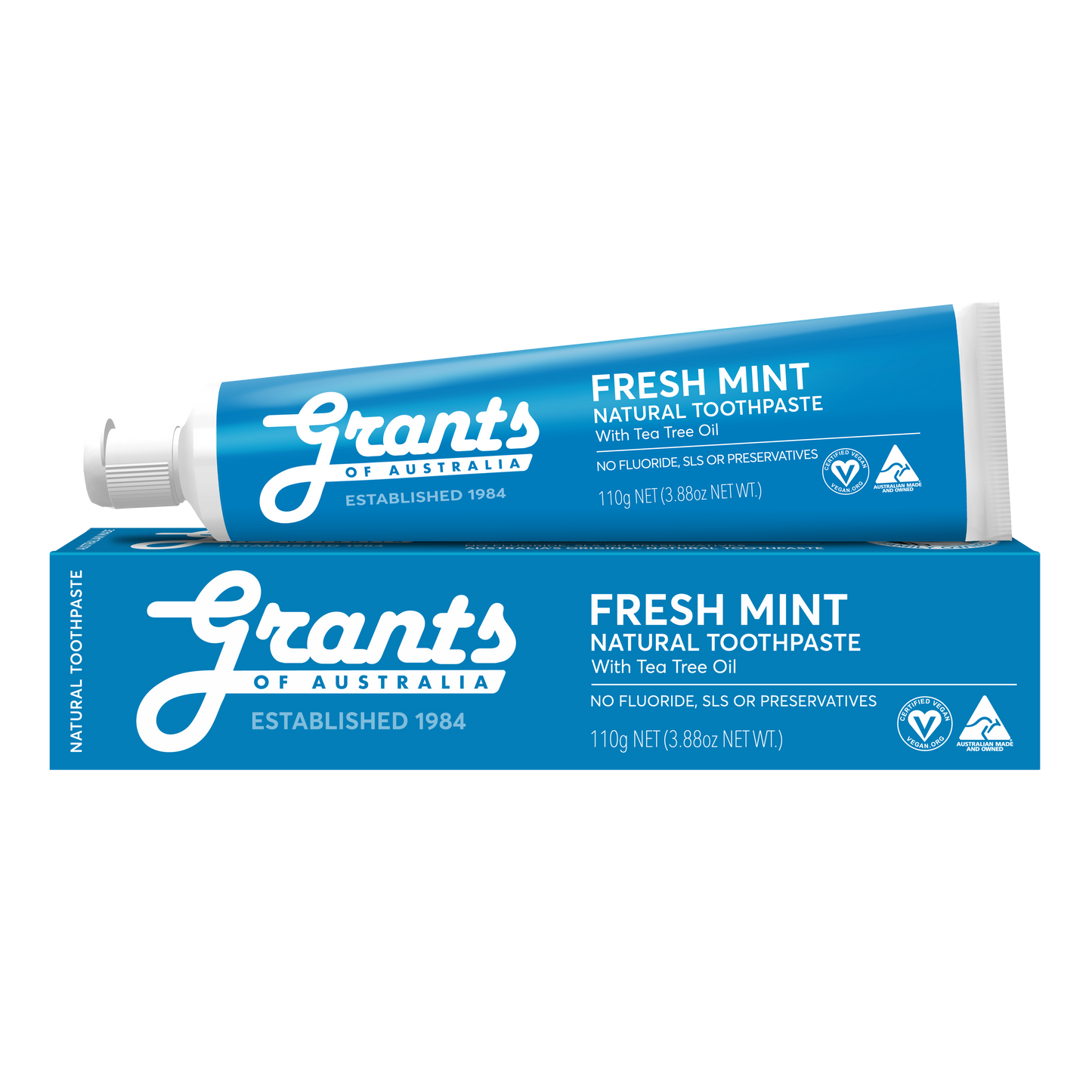 Grants Fresh Mint Toothpaste 110g