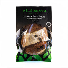 Wholegreen Bakery Gluten Free Vegan Fruit Sourdough Bread 500g
