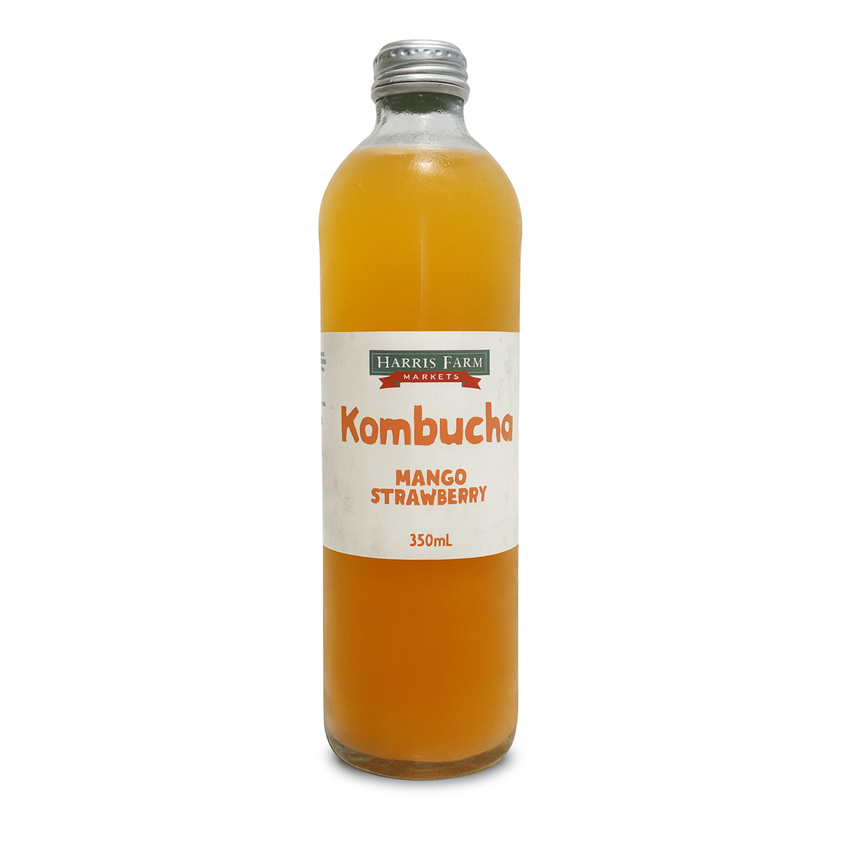 Harris Farm Kombucha Mango Strawberry 350ml