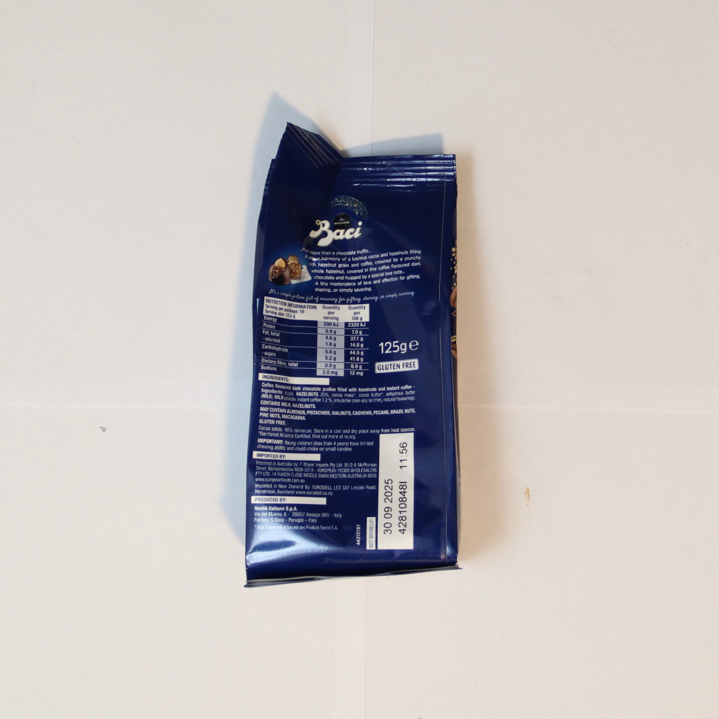 Baci Coffee Chocolate Bag x10 125g